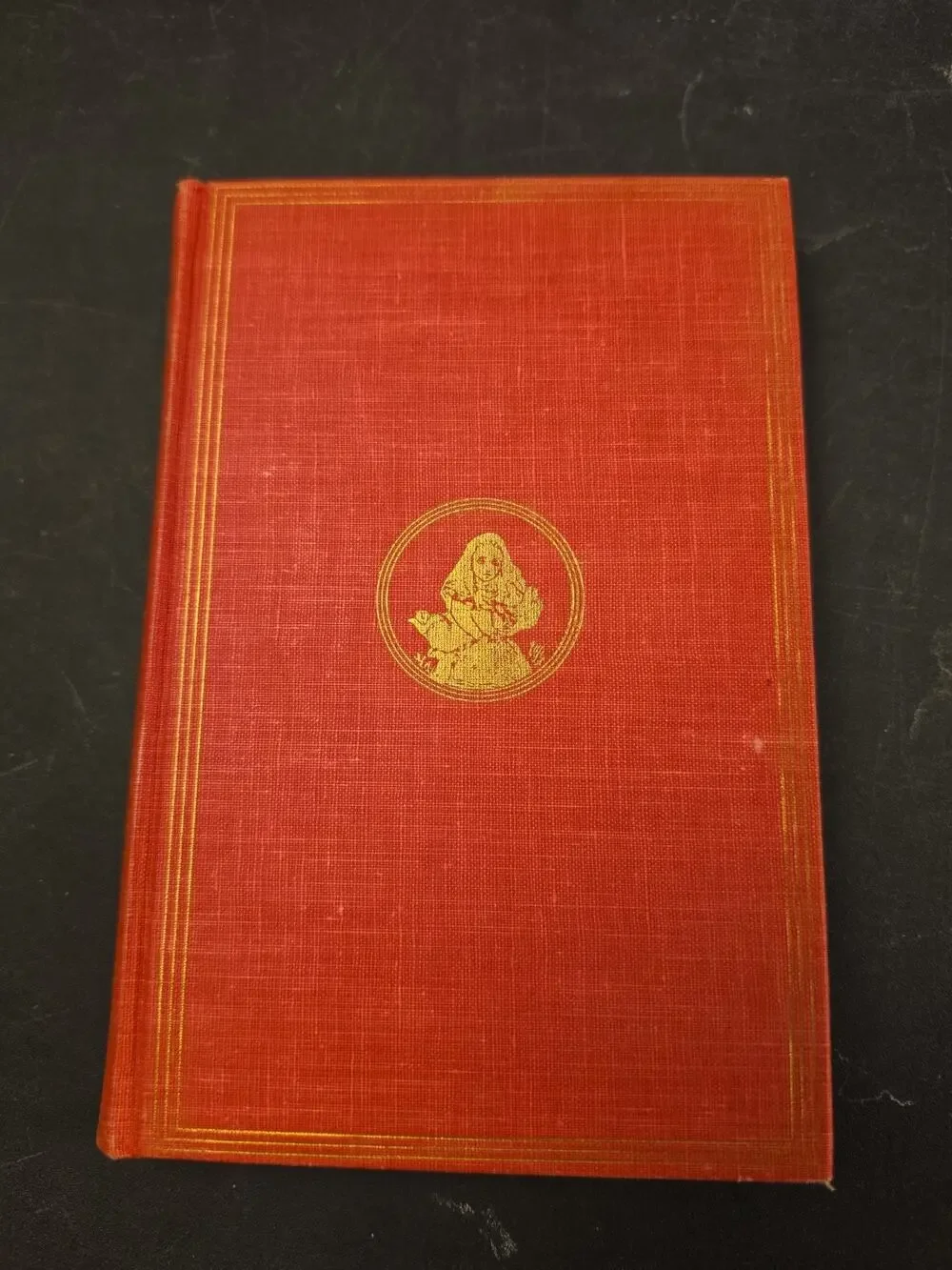 Alice’s Adventures in Wonderland *Red Hardcover *Date Unknown - Good condition